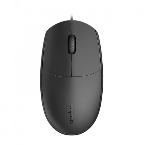 Rapoo N100 Wired Optical Mouse Rapoo N100 Wired Optical Mouse – Comfortable & Reliable - Image 1
