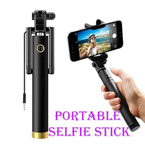 Portable Selfie Stick HandyCam – Ultra-Light Portable Selfie Stick for Perfect Shots Anywhere - Image 1