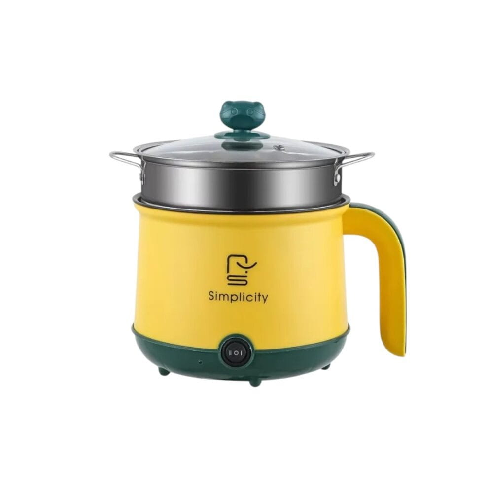 Simplicity 1.8L Multi-Functional Double Layer Electric Cooking Pot